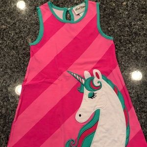 Unicorn Dress, Girls Size 4T